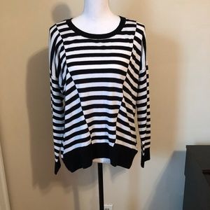 Michael Kors Black and White Sweater
